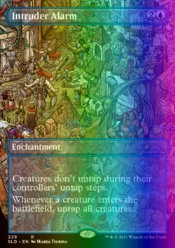MTG Intruder Alarm (229/1055) Secret Lair Drop Series NM FOIL - Image 1