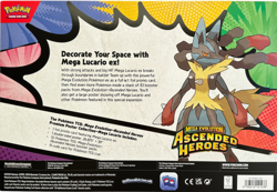 Pokemon TCG Ascended Heroes Premium Poster Collection Mega Lucario Sealed - Image 3