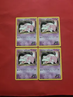 Pokemon: Sabrina's Slowpoke #95/132 Gym Heroes 2000 Vintage WOTC - NM /LP - M5 - Image 1
