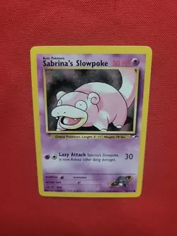Pokemon: Sabrina's Slowpoke #95/132 Gym Heroes 2000 Vintage WOTC - NM /LP - M5 - Image 5