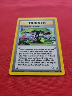 Pokemon: Pokemon March #102/111 Neo Genesis 2000 Vintage Non-holo - LP - T123 - Image 4