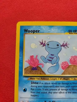 Pokemon: Wooper #71/75 Neo Discovery Non-holo Vintage 2001 - LP - L83 - Image 4