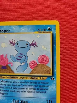 Pokemon: Wooper #71/75 Neo Discovery Non-holo Vintage 2001 - LP - L83 - Image 5