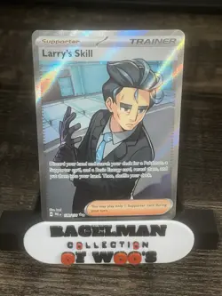 Pokemon Larry's Skill 139/131 Sv: Prismatic Evolutions Holo NM - Image 1