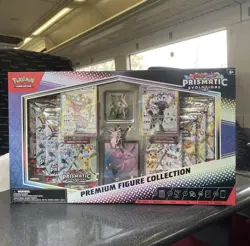 Pokemon Prismatic Evolutions Premium Figure Collection New Sealed - Image 1