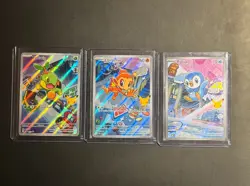 Pokemon TCG First Partner Illustration Collection Series 1 Sinnoh Gen 4 Starters - Image 1