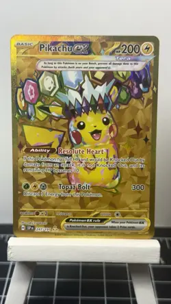 Pikachu ex 247/191 Pokemon TCG: Sv08 Surging Sparks Hyper Rare Free Shipping! - Image 1