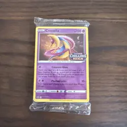 Pokemon Black Star Promo - Cresselia SWSH114 - Chilling Reign -Prerelease/Sealed - Image 1