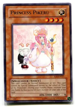 Yu-Gi-Oh! Princess Pikeru Rare englisch PRinzessin Pikeru SOI-EN027 - Image 1