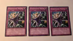 3x) Dimensional Prision SDCR-EN033 Unlimited Edition COmmon NM YuGiOh! - Image 3