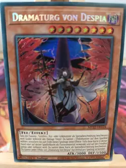 Dramaturg von Despia MP22-DE124 Secret Rare Deutsch NM YUGIOH - Image 1