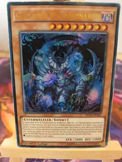 Caius der Megamonarch SECE-DE035 Ultra Rare Deutsch VG YUGIOH - Image 1