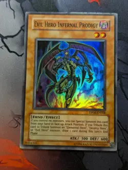 Evil Hero Infernal Prodigy - DP06-EN008 - Super Rare - YuGiOh! - LP/Mod Played - Image 1