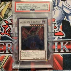 Yu-Gi-Oh Arcidemone Re Del Chaos TSHD-041 Ultimate 1 Ed. Misprint Foil Shift - Image 1