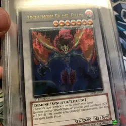Yu-Gi-Oh Arcidemone Re Del Chaos TSHD-041 Ultimate 1 Ed. Misprint Foil Shift - Image 4
