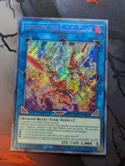 Yugioh - Nephthys, the Sacred Flame - HISU-EN008 - Secret Rare - NM - Image 1