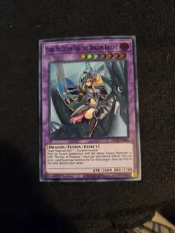Yugioh Dark Magician Girl the Dragon Knight - DLCS-EN006 - Ultra Rare - Blue - Image 1