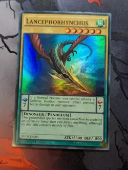 Lancephorhynchus - NECH-EN000 - Super Rare - 1st Edition YuGiOh - Image 1