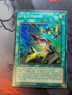 XYZ Combine BACH-EN061 Super Rare 1st Edition YuGiOh TCG Card - Image 1