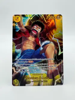 Monkey D. Luffy OP15-119 SEC Adventure on KAMI's Island English TRUSTED SELLER - Image 1