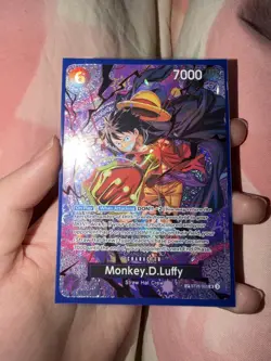 ONE PIECE OP-15 Adventure on KAMI's Island ST26-005 SP Monkey D. Luffy ENGLISH - Image 3