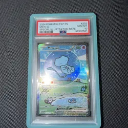 Pokemon 2024 Shiny Mew ex 232/091 SIR Paldean Fates GEM MINT PSA 10 - Image 1