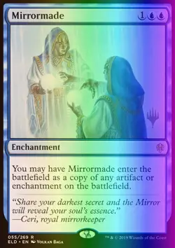 MTG Magic the Gathering Mirrormade (55p/150) Throne of Eldraine Promos NM FOIL - Image 1
