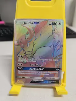 Pokemon TCG Taurus GX Card 156/149 Sun & Moon Base 2017 - Image 1
