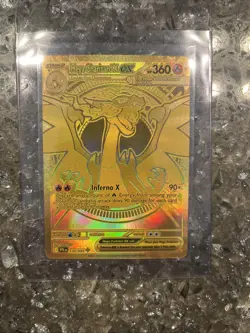 Mega Charizard X EX Gold Fresh Pull Needs Kurt’s Card Care Before Grading! Rare! - Image 3