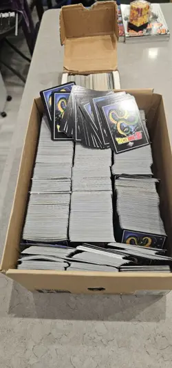 Dragon Ball Z CCG Mixed Card Lot Box Standard Card Stock - Image 1