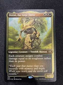 MTG - Doran, the Siege Tower (Foil Etched) Double Masters 2022 - Image 1