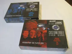 Star Trek Next Generation Customizable Card Game CCG Edition 1 2 New Sealed Lot - Image 1