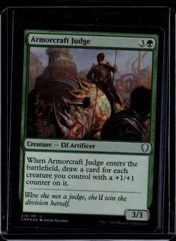Armorcraft Judge - 218 - Foil - CMR - NM - MTG Magic the Gathering - Image 1