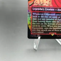 Gilgamesh, Master-at-Arms Borderless #0338 (Foil) - MTG Final Fantasy - NM - Image 5