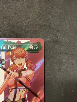 2025 MTG Final Fantasy #0537 Vanille, Cheerful l'Cie Borderless SURGE FOIL NM - Image 4