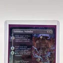 Summon: Yojimbo (Borderless) FINAL FANTASY Commander - Near Mint Foil! - Image 2