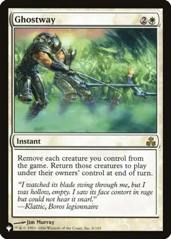 MTG Magic the Gathering Ghostway (745/1104) The List NM - Image 1