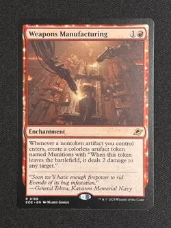 MTG Weapons Manufacturing EOE Edge of Eternities Regular Non-Foil - Image 1