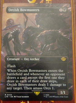 Orcish Bowmasters (Borderless) Universes Beyond: the Lord of the Rings: Tales of - Image 1