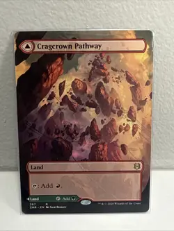 Cragcrown Pathway (Borderless) Zendikar Rising Regular - Image 1