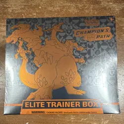 Pokemon Champion's Path Elite Trainer Box Charizard English Sealed - Image 1