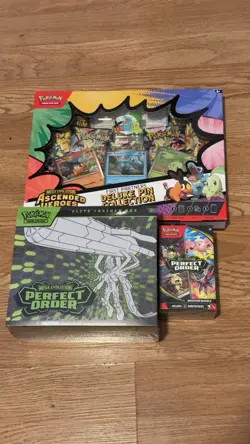 Pokemon TCG Ascended Heroes Perfect Order Kit Booster Bundle Sealed Lot - Image 1