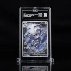 2025 Pokemon Mega Evolution 150/132 Steelix Illustration Rare TAG 10 - Image 1