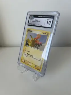 CGC 10 Pikachu 2005 POP Series 2 16/17 Graded Pokemon Card - Image 3