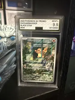 Pokemon Charmander 044 Black Star Promo Holo AGS 9.5 Mint+ Scarlet & Violet - Image 1