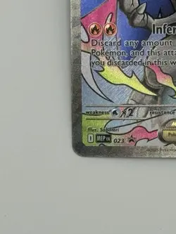 Pokemon Mega Charizard X EX Promo Me: Mega Evolution 023 360 HP Holo Saboteri - Image 5