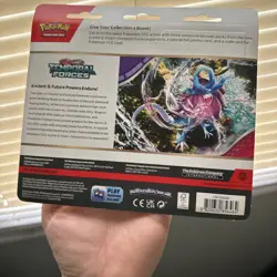 Pokemon Temporal Forces - Cleffa 3-Pack Booster Blister Factory Sealed - Image 2