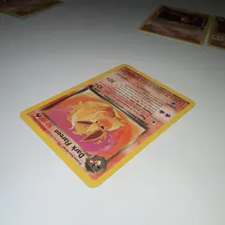 Pokemon Dark Flareon Team Rocket Uncommon 1st Edition 35/82 2000 50 HP English - Image 2