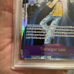 2024 ONE PIECE PRB01-PREMIUM BOOSTER MANGA ALT ART TRAFALGAR LAW PSA 10 - Image 3