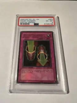 2004 YU-GI-OH! Magic Cylinder IOC-SE2 Limited Edition PSA 6 Special Edition - Image 1